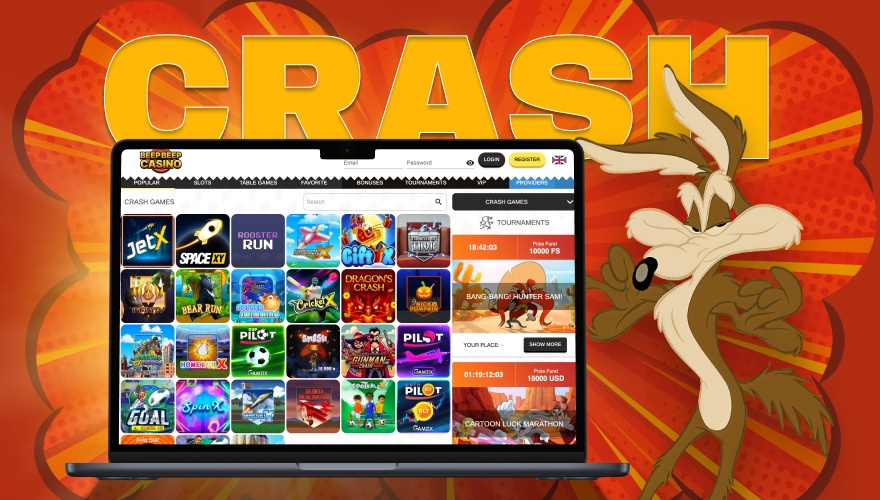 variety of crash games